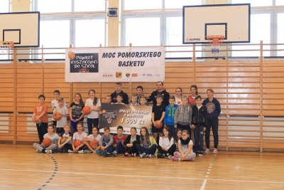 Odwiedziny koszykarzy z Trefla Sopot